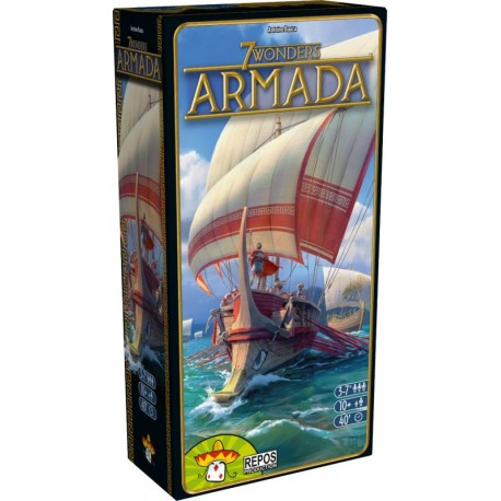 7 Wonders - Armada - Repos Production - Pour les 8 ans - Adultes - Jeux de société