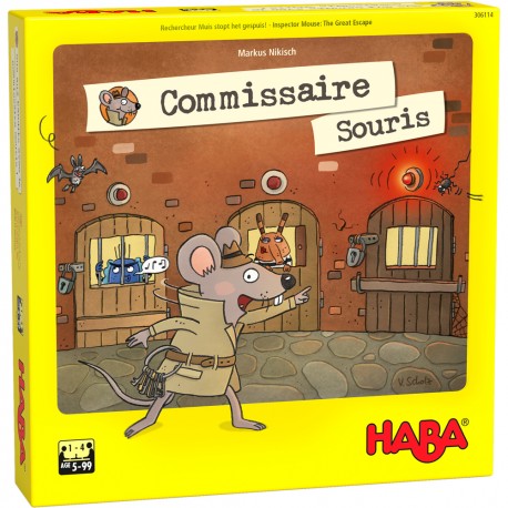 Commissaire Souris - HABA - Pour les 5-8 ans - Jeux de société